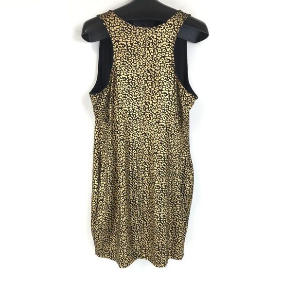 Forever 21+ Animal Print Racerback Tunic Dress Women's Plus Size 3X Metallic - Picture 4 of 8